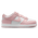 Nike Dunk Low - Pre School Shoes White-Pink Glaze-Pomegranate