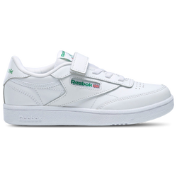 Pre School Shoes - Reebok Club C - White-Green-Blue