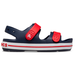 Pre School Shoes - Crocs Crocband Sandal - Navy-Varsity Red