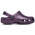 Crocs Classic Glitter Clog - Pre School Flip-Flops and Sandals Dark Iris-Mutli