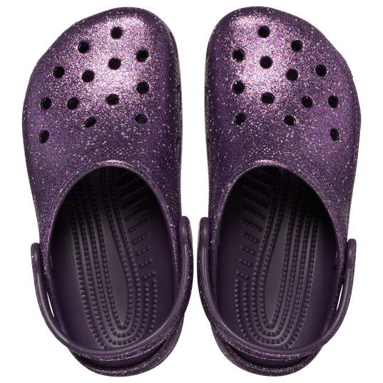 Crocs Classic Glitter Clog Image 5 of 6. Tap to open photo gallery.
