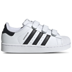 Pre School Shoes - adidas Superstar II Comfort Closure - White-Black-White