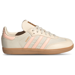Pre School Shoes - adidas Samba OG - White-Clear Orange-Gum