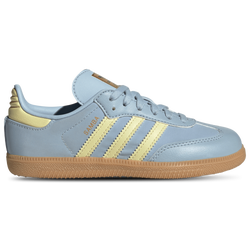 Pre School Shoes - adidas Samba OG - Wonder Blue-Powder Yellow-Gum