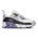 Nike Air Max 90 - Pre School Shoes White-Lt Smoke Grey-Dusty Amethyst