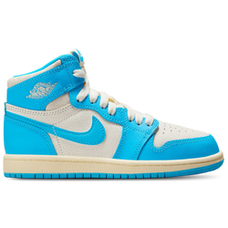Pre School Shoes - Nike Air Jordan 1 High Og - Dk Powder Blue-Dk Powder Blue-Sail