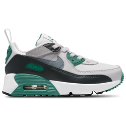 Pre School Shoes - Nike Air Max 90 - Evergreen-Cool Grey-Summit White