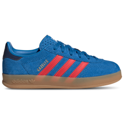 Pre School Shoes - adidas Gazelle Indoor - Lucid Blue-Lucid Red-Gum