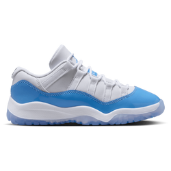 Pre School Shoes - Jordan 11 Retro Low - White-Univ Blue-Black