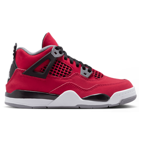 Retro 4 - Pre School - Fire Red / White / Black