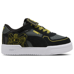 Pre School Shoes - Puma CA Pro Classic - Puma Black-Bright Mango Yellow