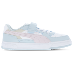Pre School Shoes - Puma Caven III - Silver Fog-Powder Pink-Puma White