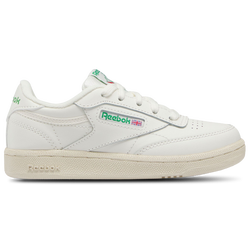 Pre School Shoes - Reebok Club C - Chalk-Chalk-Glegrn