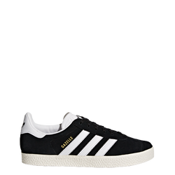 Grade School Shoes - adidas Gazelle - Black-White-Gold