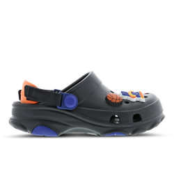 Grade School Flip-Flops and Sandals - Crocs Space Jam II Classic All Terrain Clog - Black-Multi