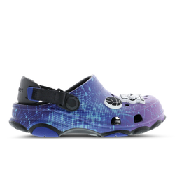 Grade School Flip-Flops and Sandals - Crocs Space Jam II Classic All Terrain Clog - Multi-Black