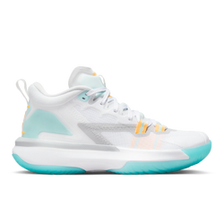 Grade School Shoes - Jordan Zion 1 - White-Black-Laser Orange