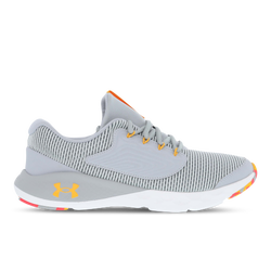 Grade School Shoes - Under Armour Charged Vantage - Mod Grey-Mod Grey-Cruise Gold