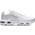 Nike Tuned - Grade School Shoes White-White-Metallic Silver