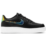 Black-Multi-color-White
