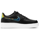 Black-Multi-color-White