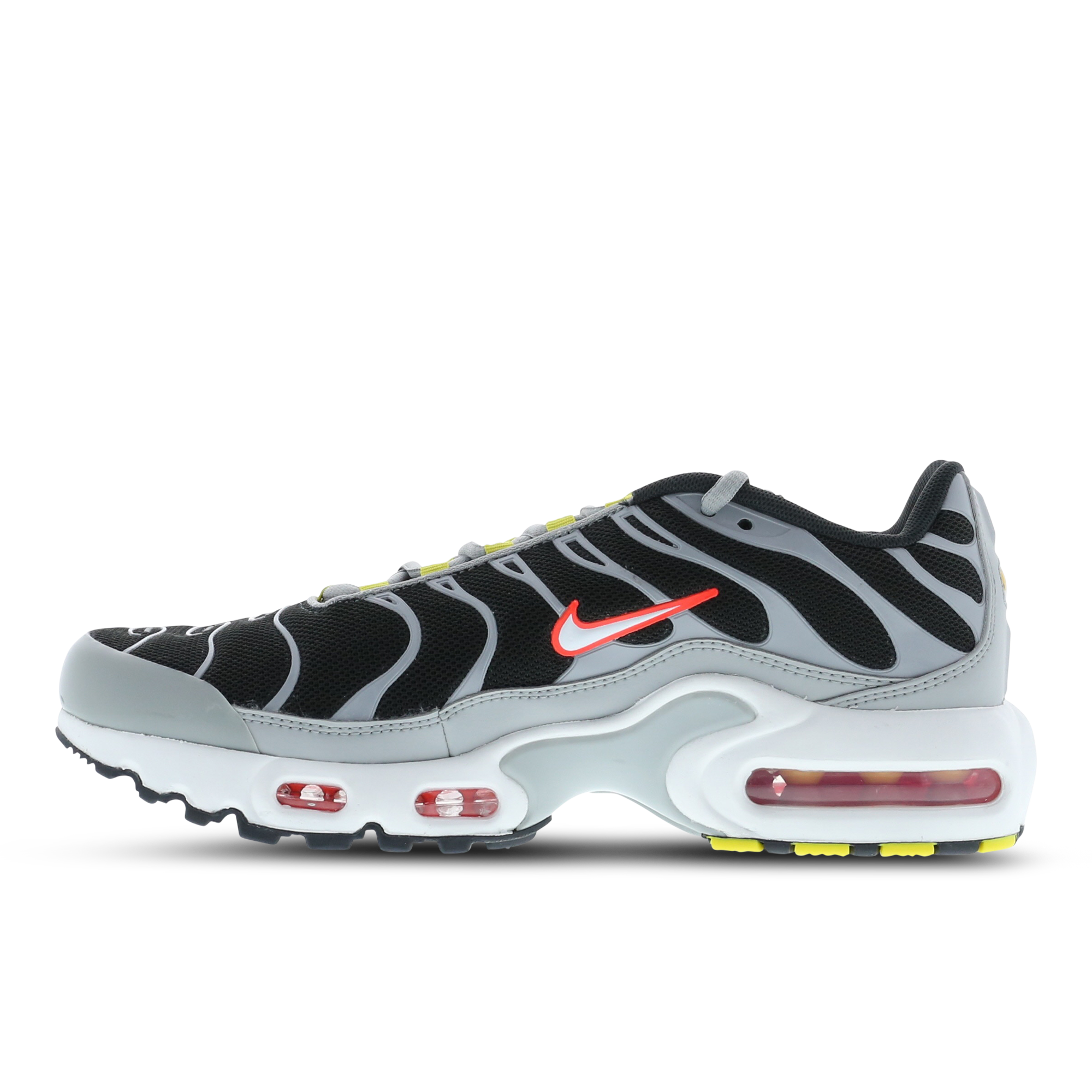 nike tuned 1 grade school shoes black and white