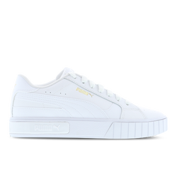 Grade School Shoes - Puma Cali - White-White