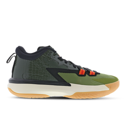Grade School Shoes - Jordan Jordan Zion 1 - Carbon Green-Black-Asparagus