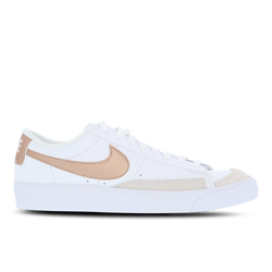 Grade School Shoes - Nike Blazer Low - White-Metallic Red-Bronze