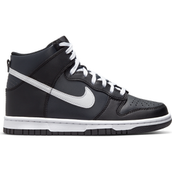 Grade School Shoes - Nike Dunk High - Anthracite-White-Black