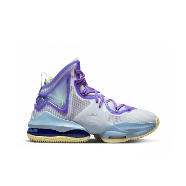 LeBron 19 Older Kids' Basketball Shoes - Blue - DD0418-412