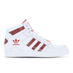 Grade School Shoes - adidas Hardcourt - White-Red-White