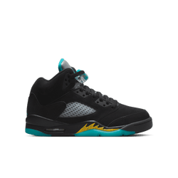 Grade School Shoes - Jordan 5 Retro - Soft Yellow-Sail-Coconut Milk