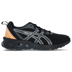 Grade School Shoes - Asics Gel Quantum 90 IV - Black-Orange Lily