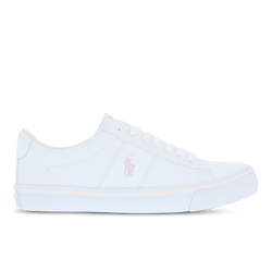 Grade School Shoes - Polo Ralph Lauren Sayer - White-Lt Pink