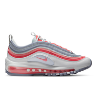 Nike air max 97 white hot sale and pink