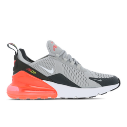 Grade School Shoes - Nike Air Max 270 - Lt Smoke Grey-White-Dk Smoke Grey