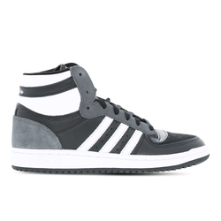 Grade School Shoes - adidas Top Ten - Black-White-Grey