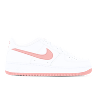 Nike Grade School Air Force 1 Summit White/Red Stardust-White