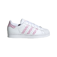 Adidas superstar pink outlet grade school