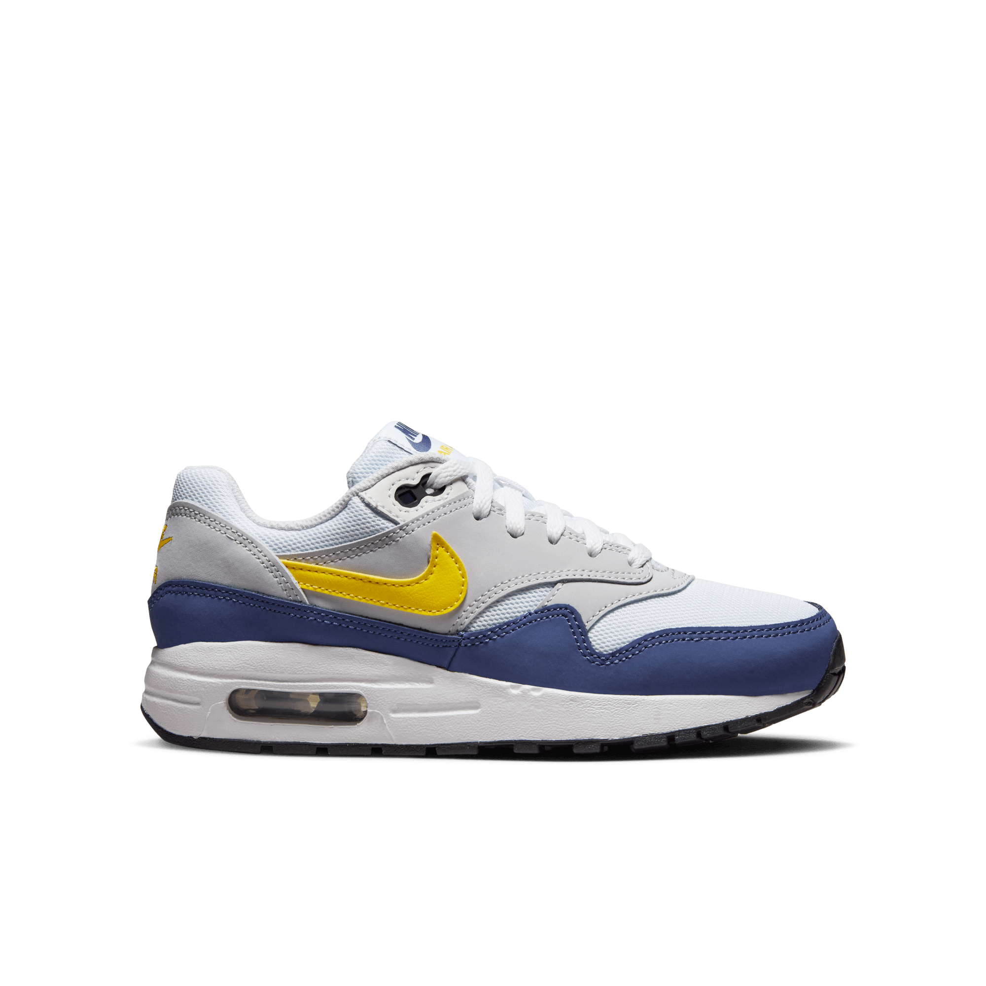 Air max 1 blue recall best sale on feet