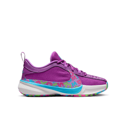 Grade School Shoes - Nike Freak 5 - Bold Berry-Fuchsia Dream-Baltic Blue