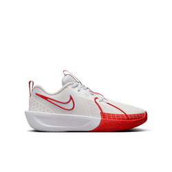Grade School Shoes - Nike G.T. Cut 3 - Summit White-Picante Red-Football Grey