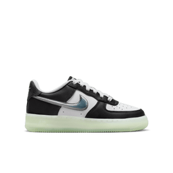 Grade School Shoes - Nike Air Force 1 LV8 - White-Black-Vapor Green