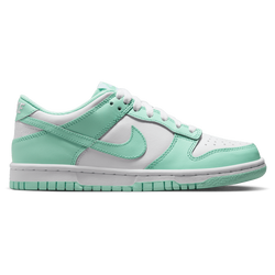 Grade School Shoes - Nike Dunk Low - White-Mint