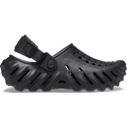 Grade School Shoes - Crocs Echo Clog - Black-Black