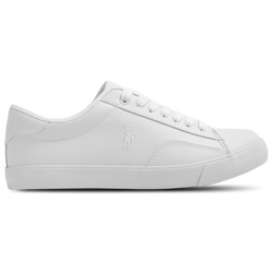 Grade School Shoes - Polo Ralph Lauren Theron - White-White-White