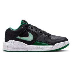 Grade School Shoes - Jordan Stadium 90 - Black-Pine Green-White