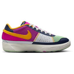 Grade School Shoes - Nike JA 1 - Obsidian-Hyper Violet-University Gold