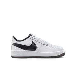 Grade School Shoes - Nike Air Force 1 LV8 - White-White-Black